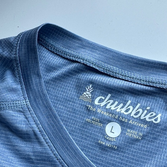 Chubbies Light Blue Short Sleeve Tee - Picture 6 of 7